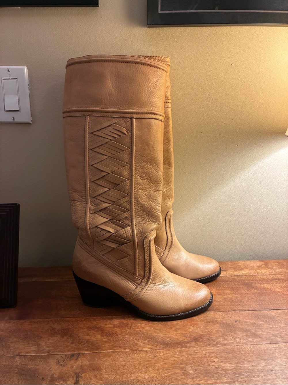 Fossil Tall Leather Boots - Picture 2 of 9